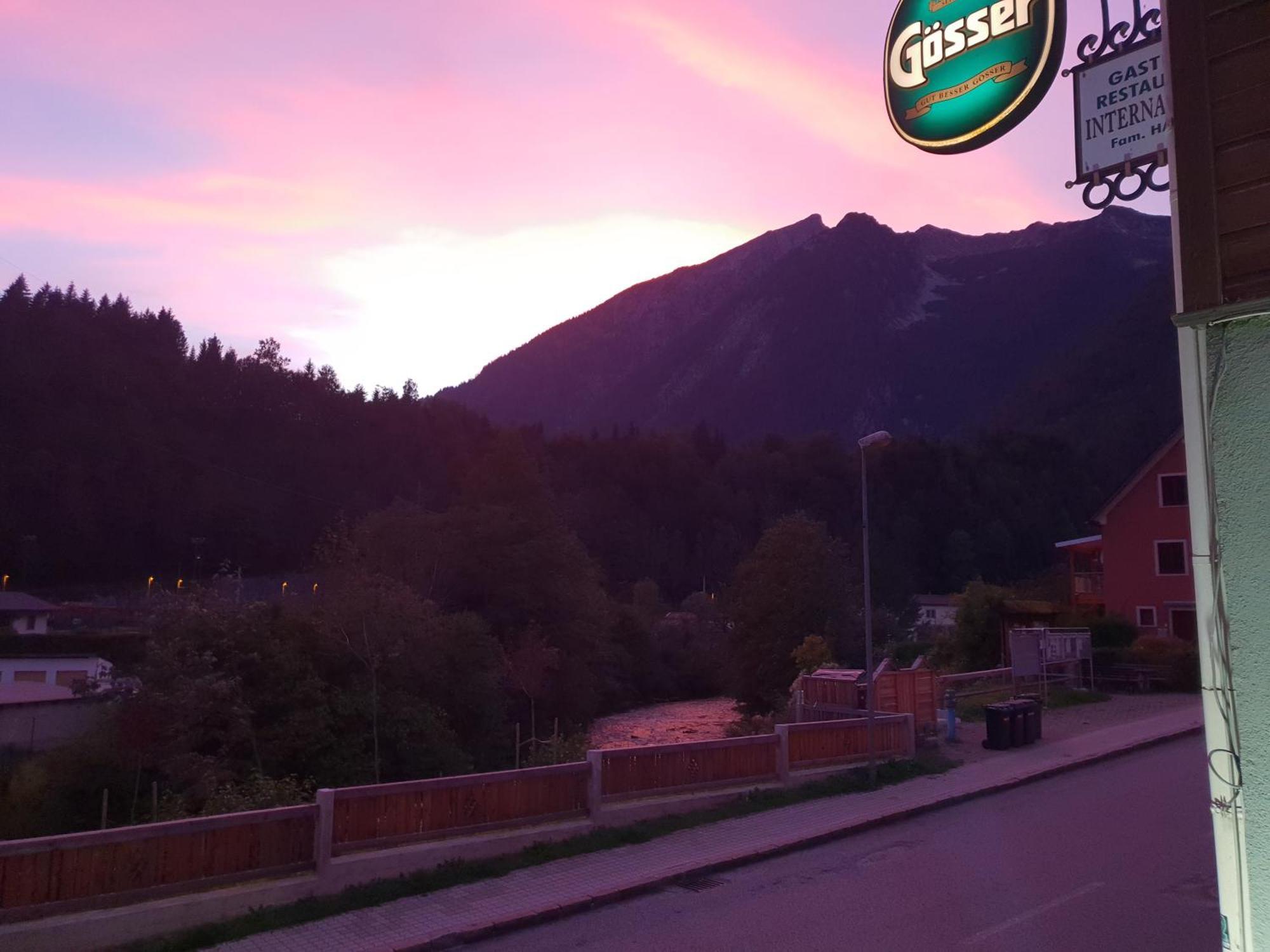Gasthof International Hieflau Bagian luar foto